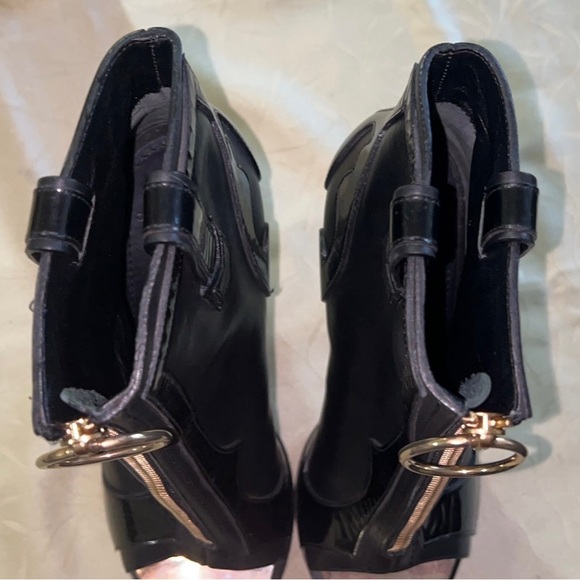Givenchy Open toe Front zip Heeled Booties - Picture 7 of 12